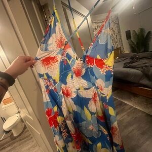 Roxy Floral Strappy Dress